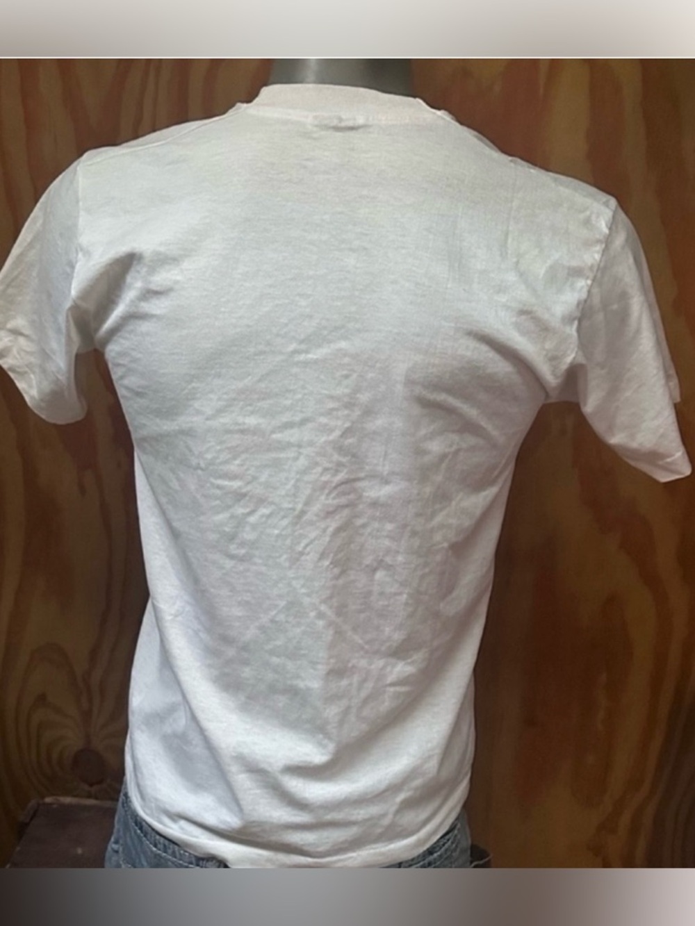 Vintage Saddam Hussein T-shirt Political 90s USA Military 1991 - Picture 6 of 6